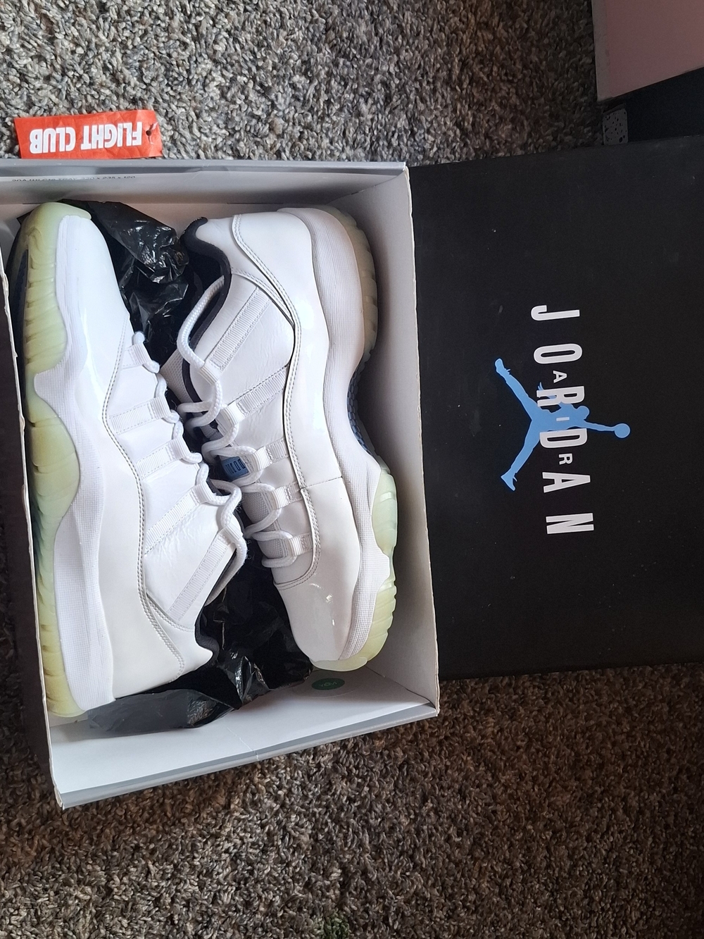 Jordan Kids' White Low-Top Sneakers